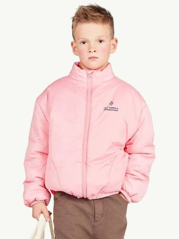 Kids Pink Crocodile Padded Jumper F24066 186GI - THE ANIMALS OBSERVATORY - BALAAN 1