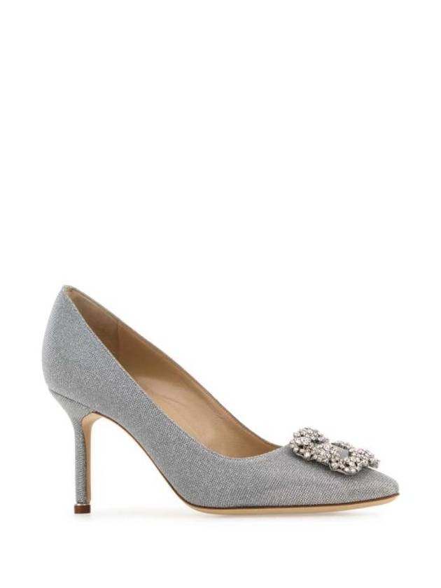 Women s Hangisi Heel Pumps HANGISICLC9XX0597 YWOV Silver BPG - MANOLO BLAHNIK - BALAAN 2