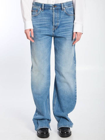 Low Rise Denim Trousers - GUCCI - BALAAN 1