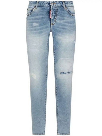 Distressed Tapered Jeans Blue - DSQUARED2 - BALAAN 2