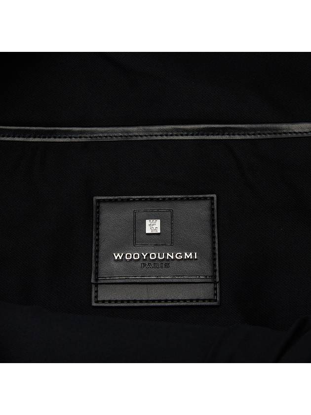 Logo Cordura Backpack Black - WOOYOUNGMI - BALAAN 8