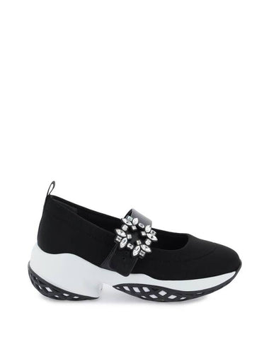 Viv Run Street Buckle Hybrid Flat Black - ROGER VIVIER - BALAAN 1