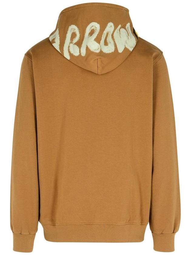 Barrow Brown Cotton Sweatshirt - CLAIRE BARROW - BALAAN 3