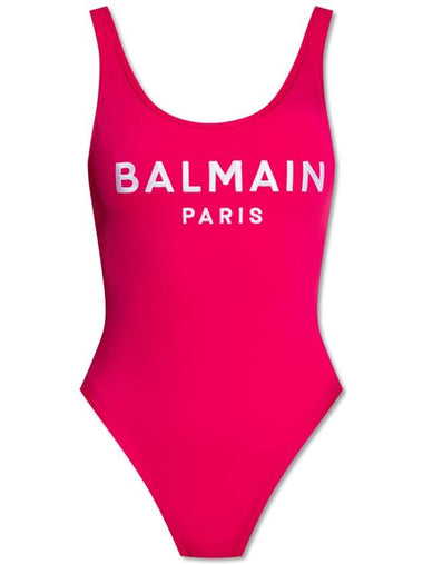 Balmain One-piece Swimsuit, Women's, Pink - BALMAIN - BALAAN 1