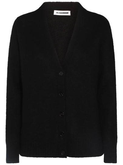 engraved logo button wool cardigan J01HP0002J14603 - JIL SANDER - BALAAN 2