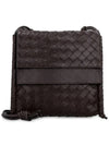 Intrecciato Small BV Fold Cross Bag Fondente - BOTTEGA VENETA - BALAAN 2