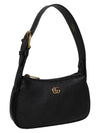 Aphrodite Double G Small Shoulder Bag Black - GUCCI - BALAAN 4