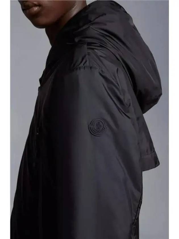 JUNICHI Zip Up Jacket Black - MONCLER - BALAAN 4