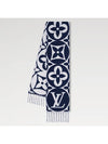 LV Medallion Scarf Marine - LOUIS VUITTON - BALAAN 2