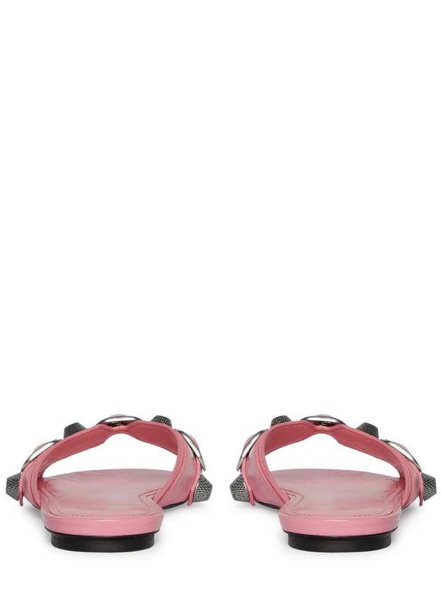 Women's Cargol Lambskin Slippers Pink - BALENCIAGA - BALAAN 4