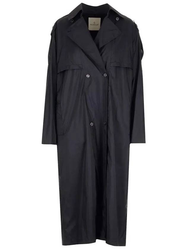 DEVA Belted Trench Coat Black 1C000 40 M2760 999 - MONCLER - BALAAN 1