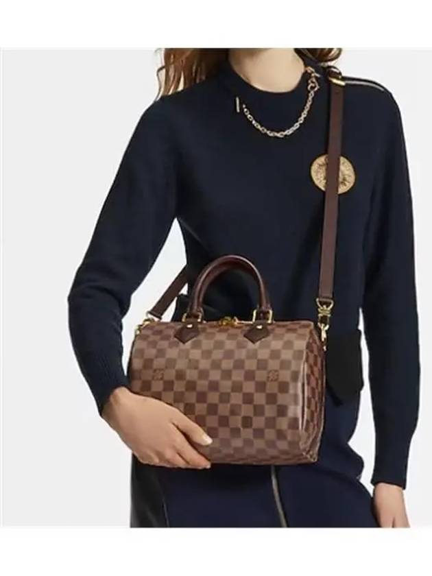 Speedy Bandouliere 25 Damier Tote Bag Brown - LOUIS VUITTON - BALAAN 6