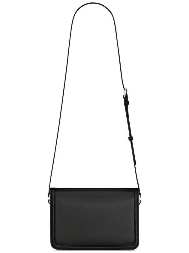 Men's Solferino Medium Satchel Cross Bag Black - SAINT LAURENT - BALAAN 3