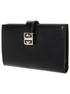 4G Buckle Medium Wallet Black - GIVENCHY - BALAAN 3