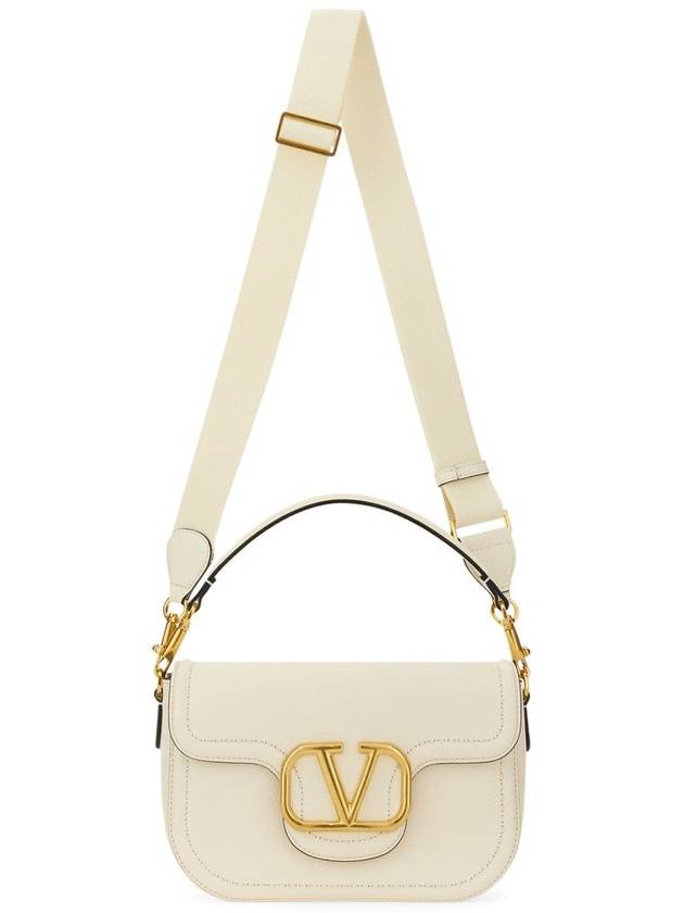 All Time Grainy Calfskin Shoulder Bag Ivory - VALENTINO - BALAAN 5