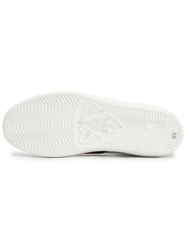 Ace Bee Embroidered Low Top Sneakers White - GUCCI - BALAAN 6