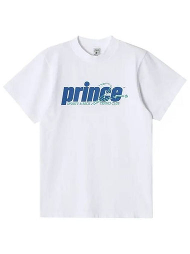 TO042S414RW PRINCE REBOUND short sleeve t shirt - SPORTY & RICH - BALAAN 1