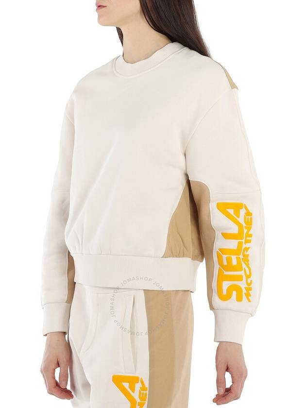 Color Logo Point Sweatshirt Ivory - STELLA MCCARTNEY - BALAAN 3