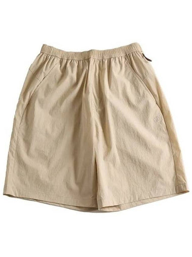 Nylon washer shorts beige - OFFGRID - BALAAN 1