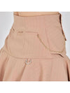 Women s Golf Wear Double Button Stripe Culotte Pants Beige - J JANE - BALAAN 5