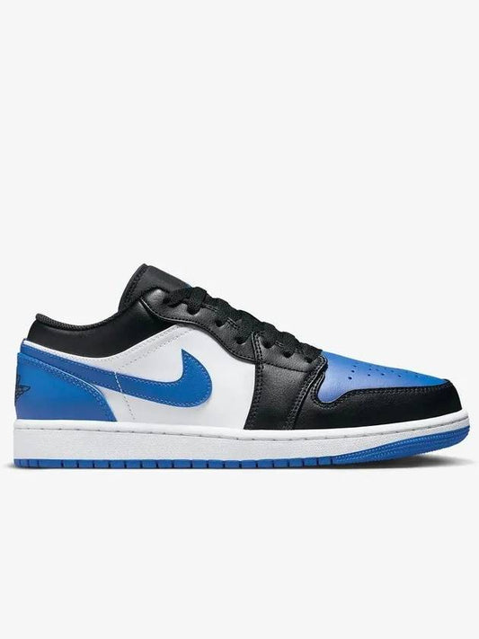 Air Jordan 1 Low Top Sneakers Royal Blue Black - NIKE - BALAAN 2