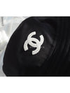 CC logo reversible bucket hat black - CHANEL - BALAAN 3