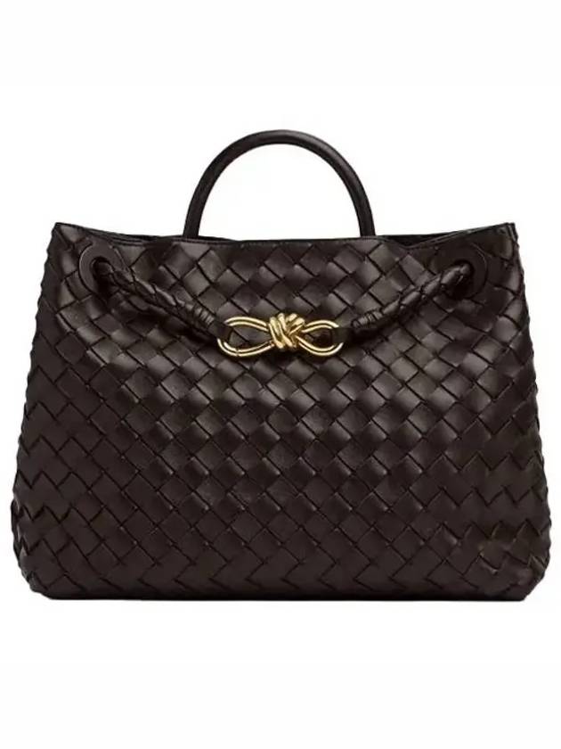 BOTTEGA VENETA Women's Andiamo Medium Shoulder Bag Fonda 766016 VCPP1 2272 - BOTTEGA VENETA - BALAAN