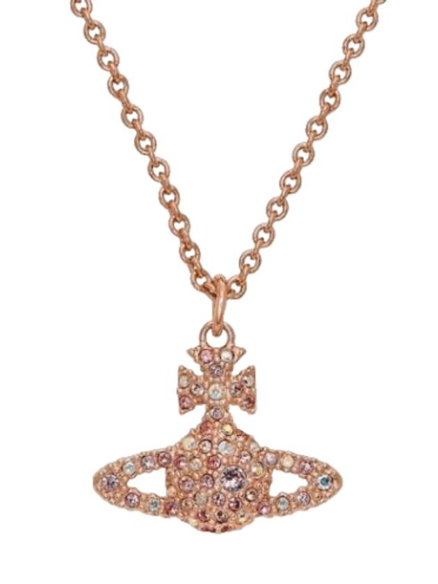 Grace Bas Relief Necklace Rose Gold - VIVIENNE WESTWOOD - BALAAN 1