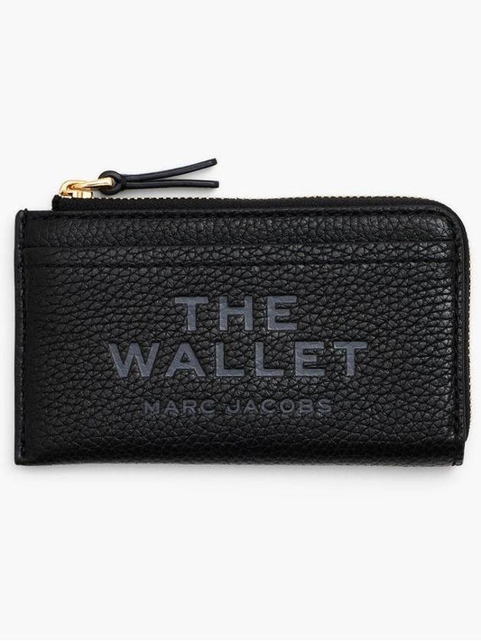 Leather The Top Zip Multi Wallet_Black (2S4SMP010S02-665) - MARC JACOBS - BALAAN 1