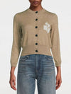 Newton Cotton Cardigan Beige - ISABEL MARANT ETOILE - BALAAN 3