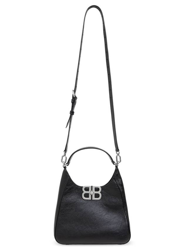 BB Soft Hobo Tote Bag Black - BALENCIAGA - BALAAN 7