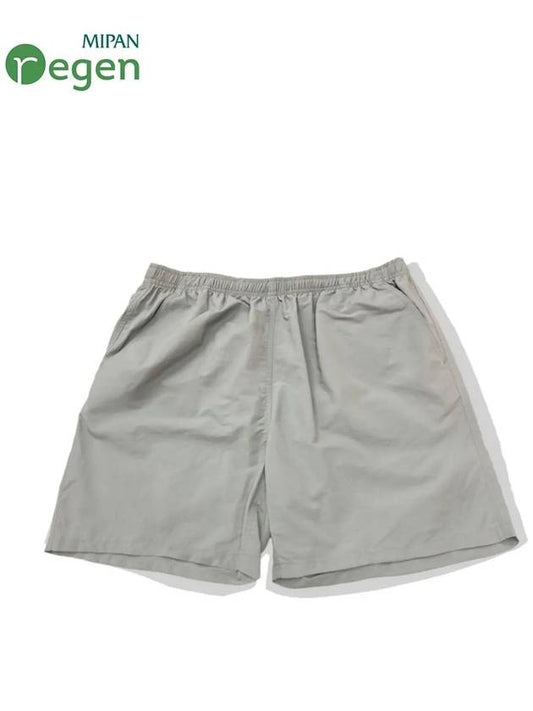 woven string summer shorts light gray - OFFGRID - BALAAN 2