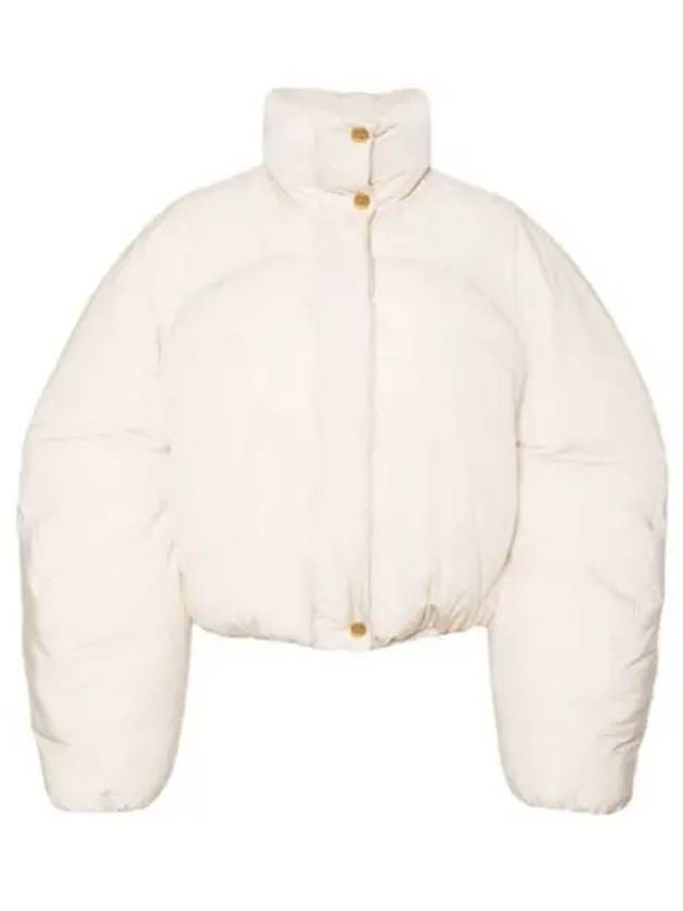 La Doudoune Courte Caraco Padding Ivory - JACQUEMUS - BALAAN 2