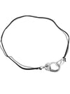 Men's Black Lanyard Necklace Handcuffs Pendant CLEF PICKUPS - BASSCLEF - BALAAN 2