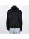 Alexandre Mattiussi Windbreaker Hoodie Black - AMI - BALAAN 5