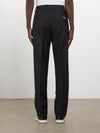 Triangle Logo Stripe Straight Pants Black - PRADA - BALAAN 4