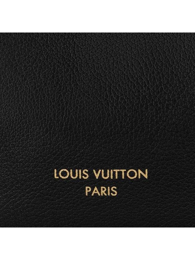 Low Key Hobo Calfskin Shoulder Bag Black - LOUIS VUITTON - BALAAN 4