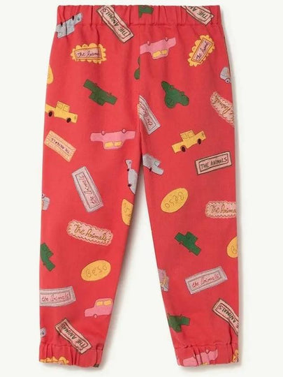 Kids Red Elephant Pants F23058 006 - THE ANIMALS OBSERVATORY - BALAAN 2