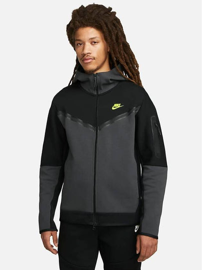 Nike Tech Fleece Windrunner Hooded Jacket Black - NIKE - BALAAN 2