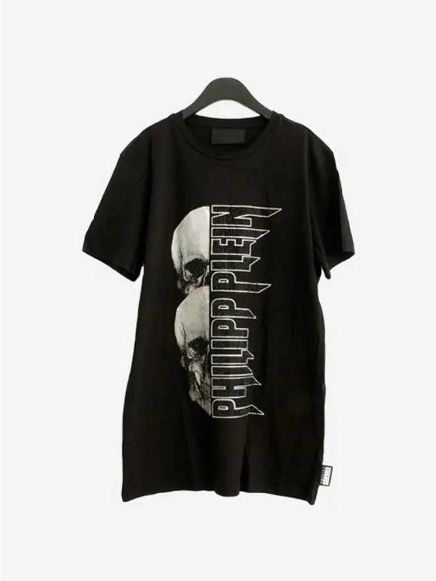 Men's Short Sleeve T-Shirt Black MTK3036 PJY002N 02 C 5 - PHILIPP PLEIN - BALAAN 1