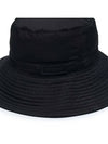 Tech Logo Patch Bucket Hat Black - GANNI - BALAAN 5