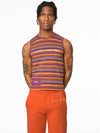 Tank Color Stripes_Purple Multi (C607P06PF22-501) - MARC JACOBS - BALAAN 6