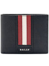 Men's Thai Dan Half Wallet Black TYDANLT F010 - BALLY - BALAAN 2