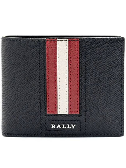 Men's Thai Dan Half Wallet Black TYDANLT F010 - BALLY - BALAAN 2