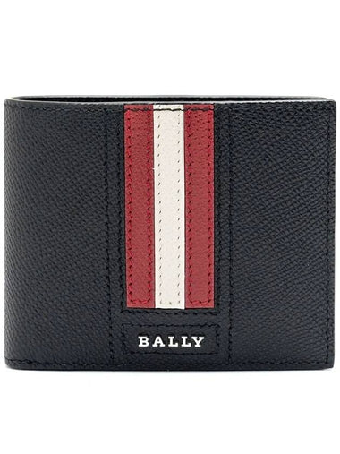 Men's Thai Dan Half Wallet Black TYDANLT F010 - BALLY - BALAAN 1