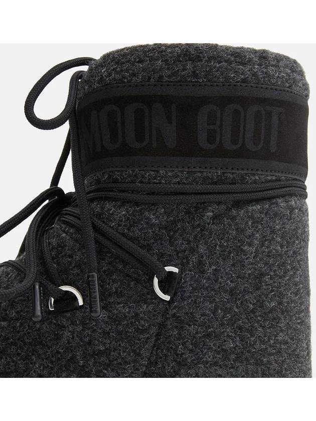 Icon Low Felt Winter Boots Black Melange - MOON BOOT - BALAAN 4