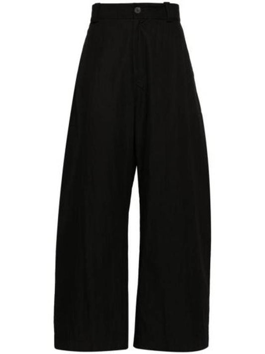 Levi Sporty Cotton Wide Pants Black - STUDIO NICHOLSON - BALAAN 1