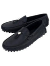 CD Diamond Grained Calfskin Loafers Black - DIOR - BALAAN 2