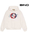 GG Interlocking Cotton Hoodie White - GUCCI - BALAAN 2