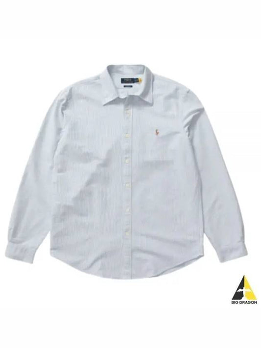 Pony logo striped oxford shirt - POLO RALPH LAUREN - BALAAN 2